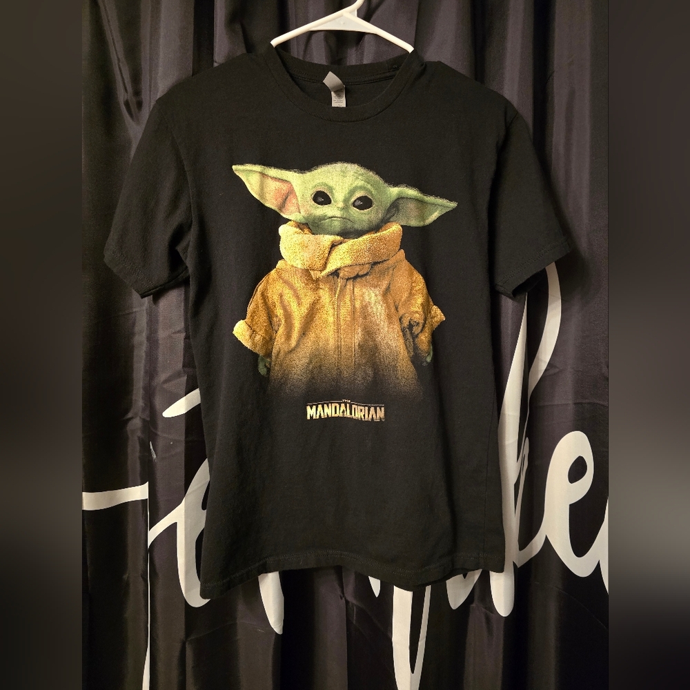 Next Level Apparel Black Mandalorian T-Shirt